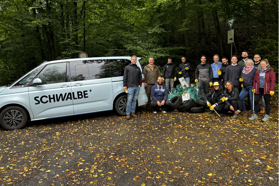 Schwalbe beteiligt sich mit regionalen Aktionen an Aktionstagen Nachhaltigkeit